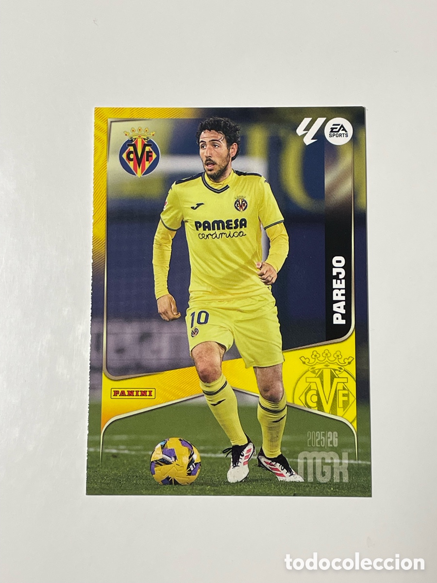 Cromos de F&uacute;tbol: Dani Parejo Villarreal Panini Megacracks 2025/26 #371