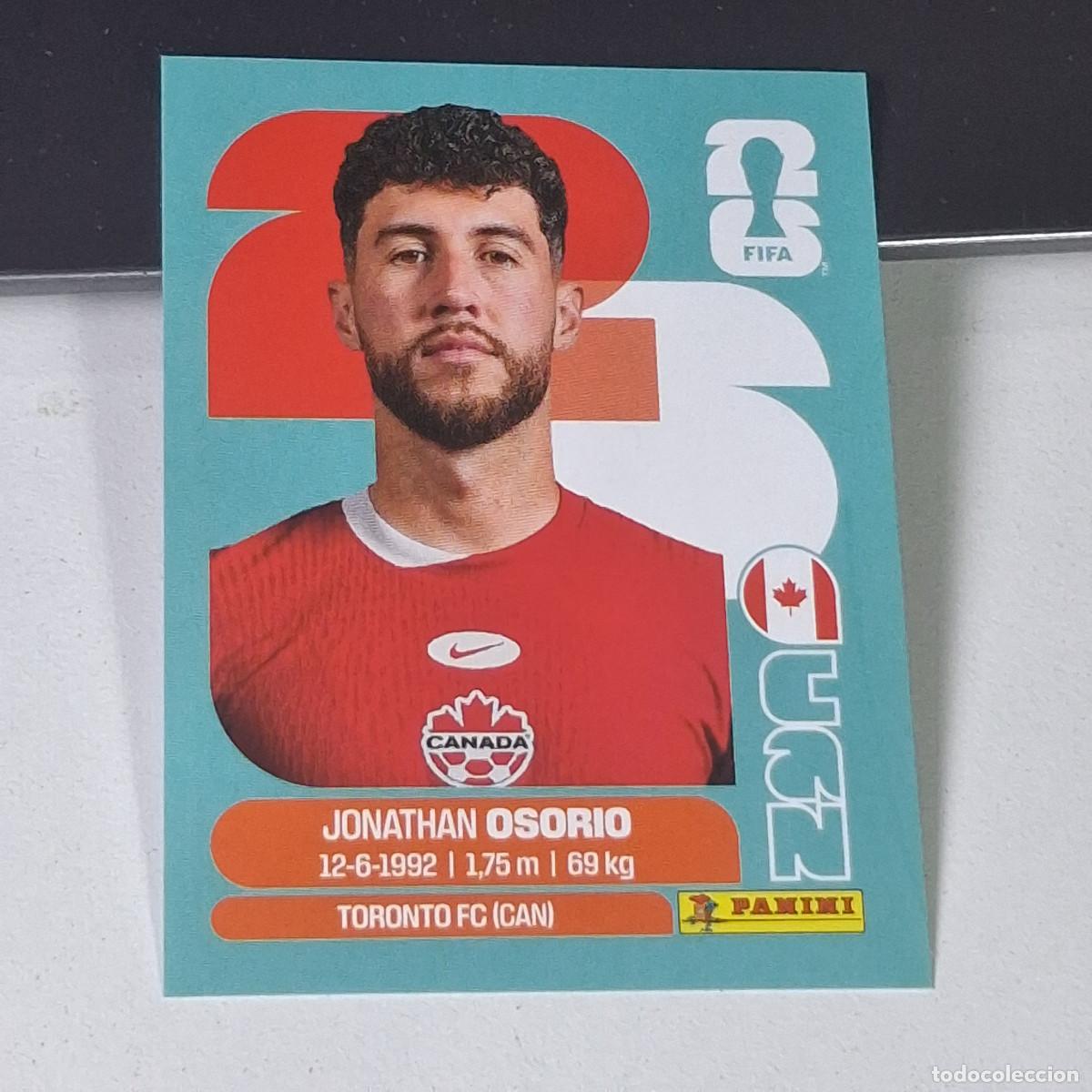Cromos de F&uacute;tbol: B8 CAN 12 CAN12 JONATHAN OSORIO CANADA CAN MUNDIAL FIFA WORLD CUP 2026 STICKER PANINI