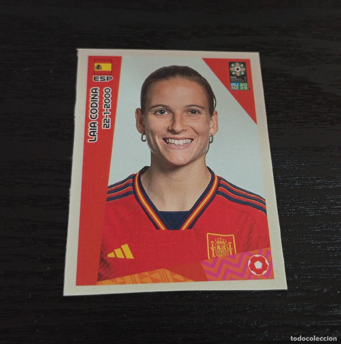 Cromos de F&uacute;tbol: -PANINI MUNDIAL FEMENINO 2023 AUSTRALIA NZ : J11 LAIA CODINA ( ESPA&Ntilde;A ) -- ACTUALIZACION -- WOMENS