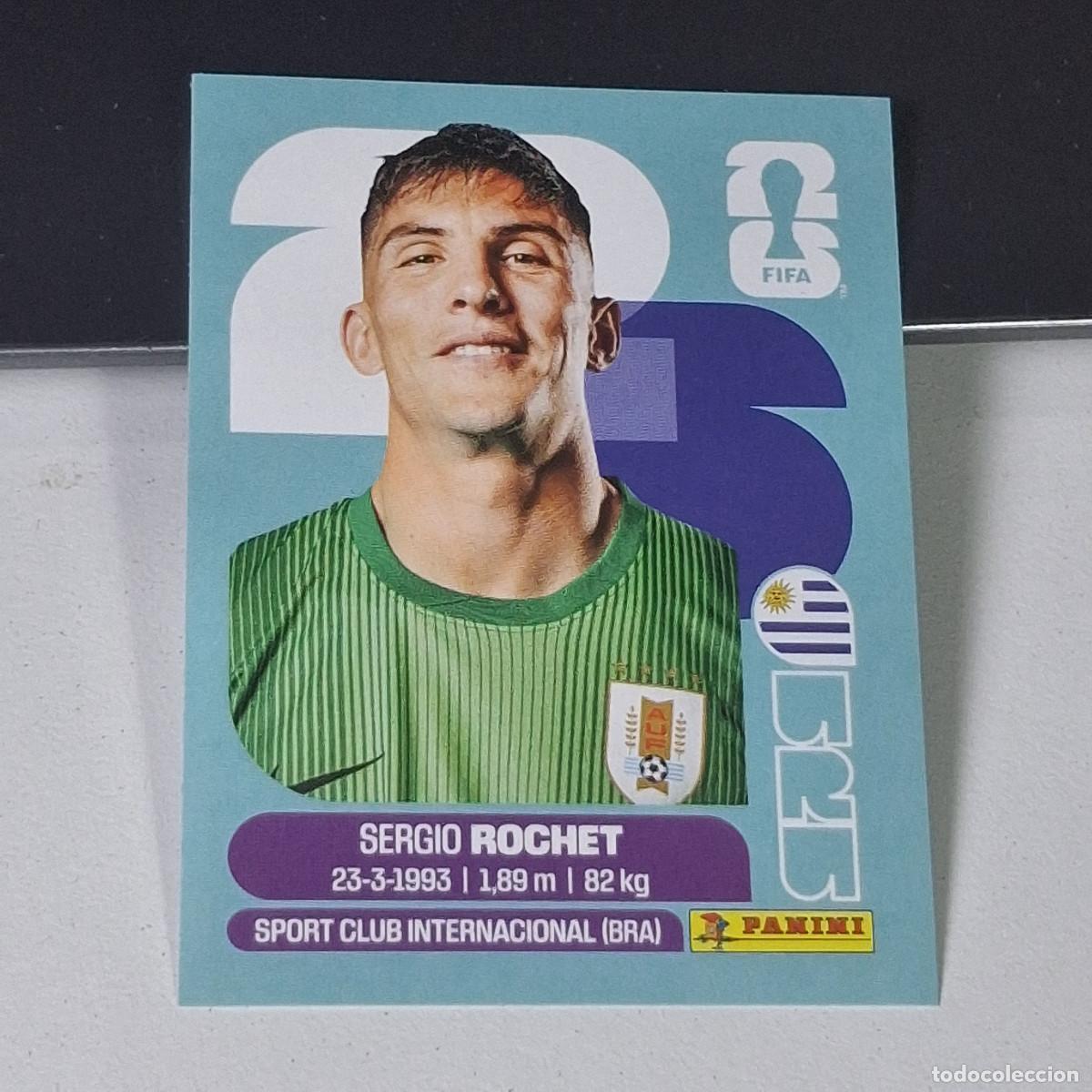 Cromos de F&uacute;tbol: B8 URU2 SERGIO ROCHET 2 URUGUAY MUNDIAL FIFA WORLD CUP 2026 STICKER PANINI