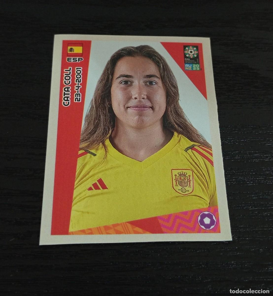 Cromos de F&uacute;tbol: -PANINI MUNDIAL FEMENINO 2023 AUSTRALIA NZ : J10 CATA COLL ( ESPA&Ntilde;A ) -- ACTUALIZACION -- WOMENS