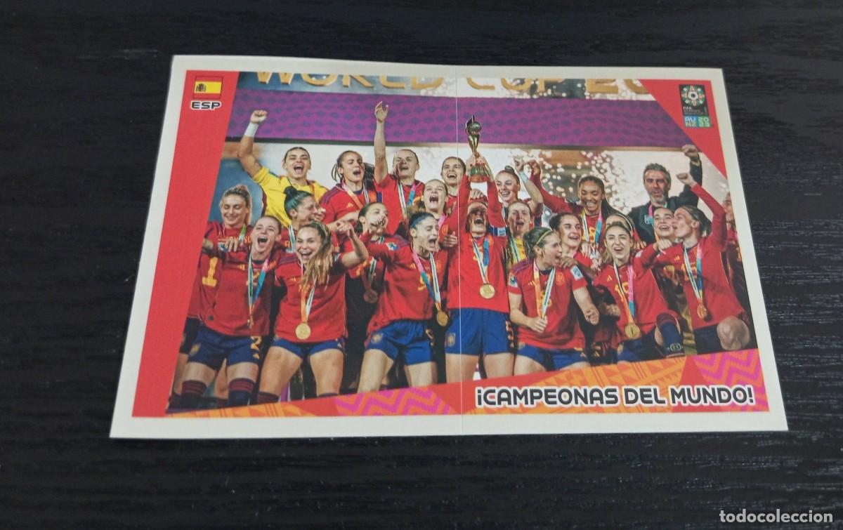 Cromos de F&uacute;tbol: -PANINI MUNDIAL FEMENINO 2023 AUSTRALIA NZ : J14 + J15 CAMPEONAS ( ESPA&Ntilde;A ) - ACTUALIZACION - WOMENS