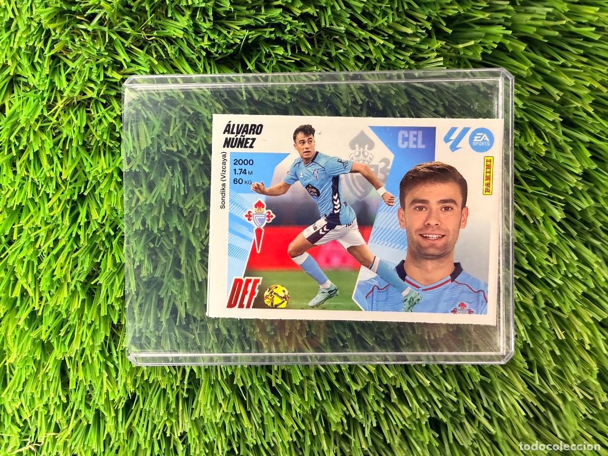 Cromos de F&uacute;tbol: N&ordm; 9 &Aacute;lvaro N&uacute;&ntilde;ez Mercado de Invierno RC Celta Liga Este 25 26