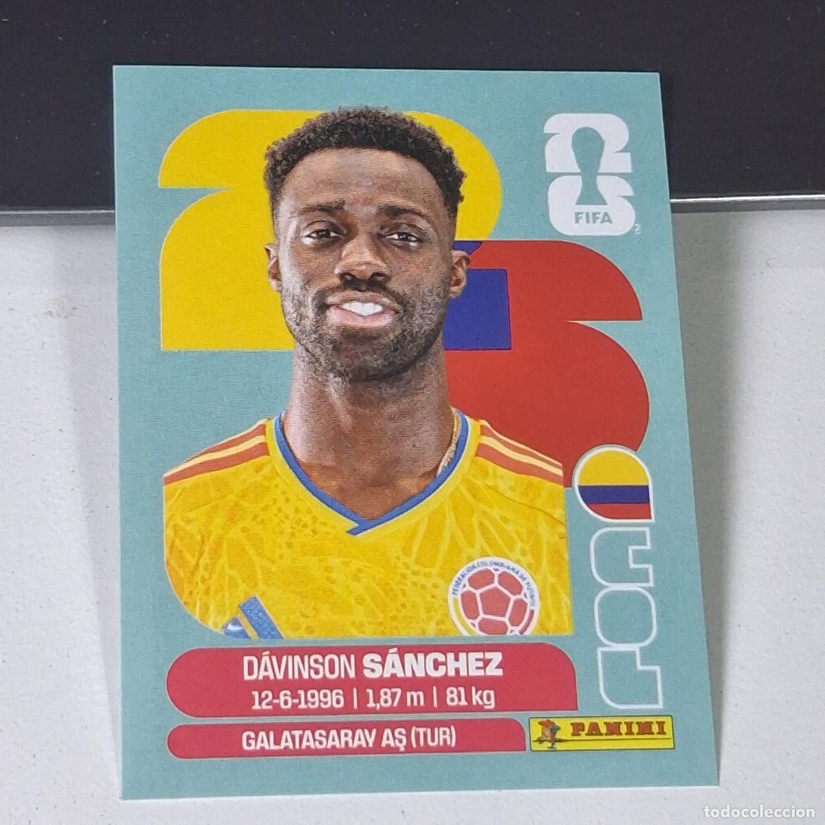 Cromos de F&uacute;tbol: B8 COL 4 COL4 DAVINSON SANCHEZ COLOMBIA COL MUNDIAL FIFA WORLD CUP 2026 STICKER PANINI