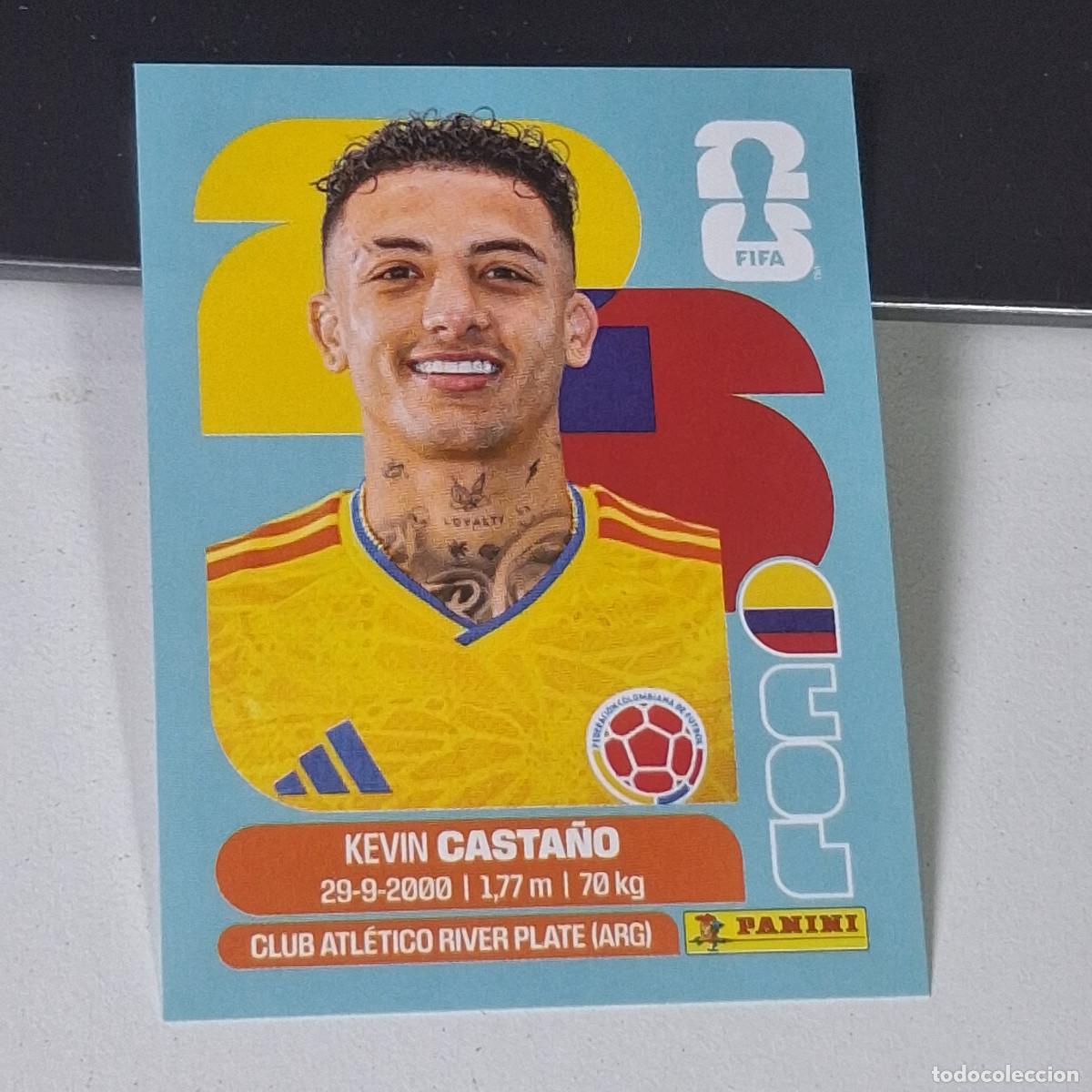 Cromos de F&uacute;tbol: B8 COL11 KEVIN CASTA&Ntilde;O 11 COLOMBIA COL MUNDIAL FIFA WORLD CUP 2026 STICKER PANINI