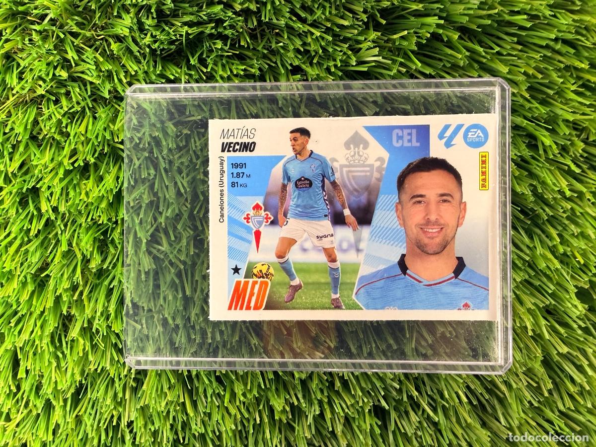 Cromos de F&uacute;tbol: N&ordm; 10 Vecino Mercado de Invierno RC Celta Liga Este 25 26