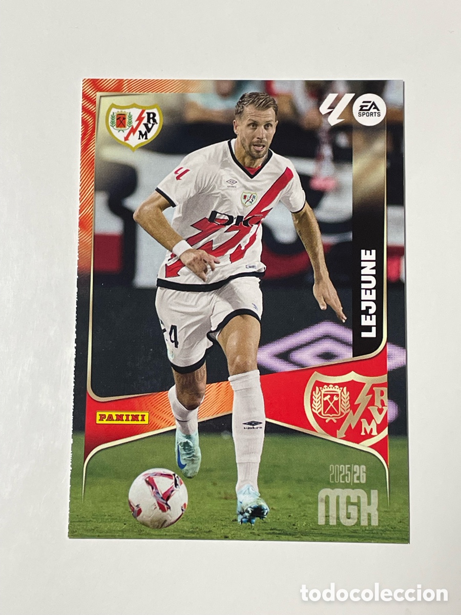 Cromos de F&uacute;tbol: Florian Lejeune Rayo Vallecano Panini Megacracks 2025/26 #294
