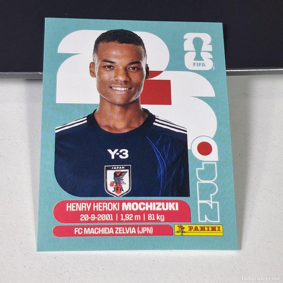Cromos de F&uacute;tbol: B9 JPN3 HENRY HEROKI MOCHIZUKI 3 JAP&Oacute;N JAPAN JPN MUNDIAL FIFA WORLD CUP 2026 STICKER PANINI