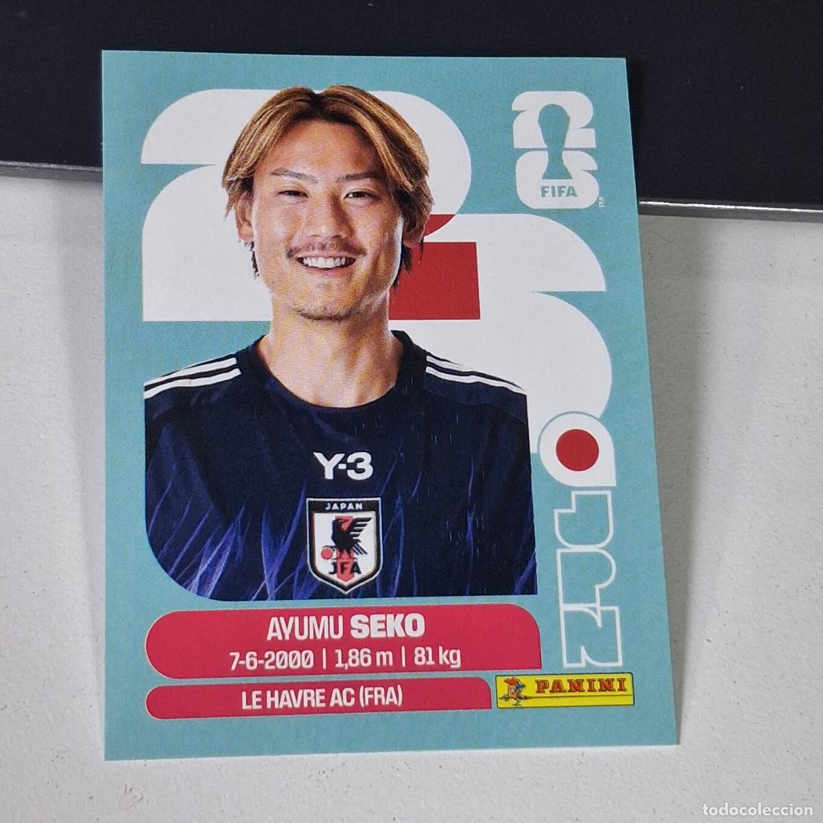 Cromos de F&uacute;tbol: B9 JPN 4 JPN4 AYUMU SEKO JAP&Oacute;N JAPAN JPN MUNDIAL FIFA WORLD CUP 2026 STICKER PANINI