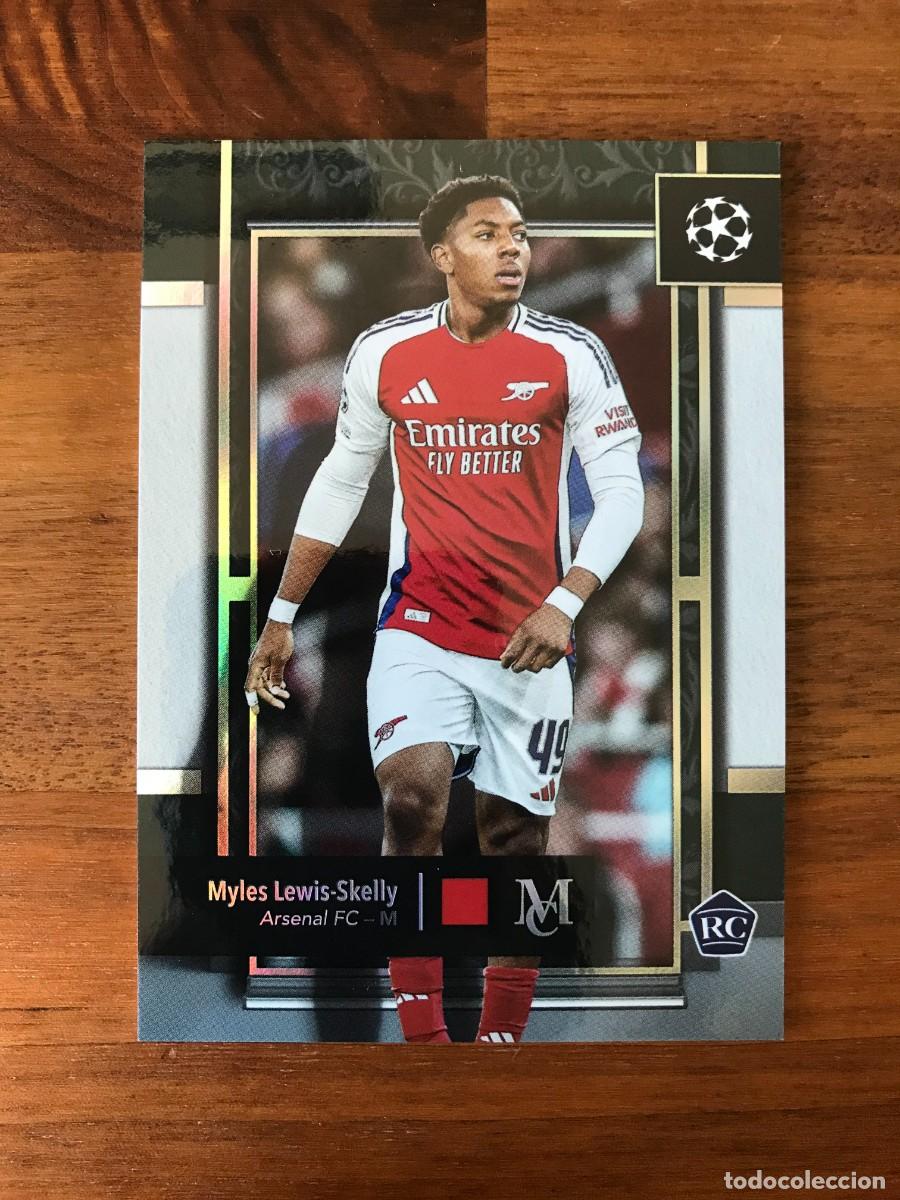 Cromos de F&uacute;tbol: MYLES LEWIS SKELLY - ARSENAL - ROOKIE CARD - TOPPS MUSEUM 2025 25