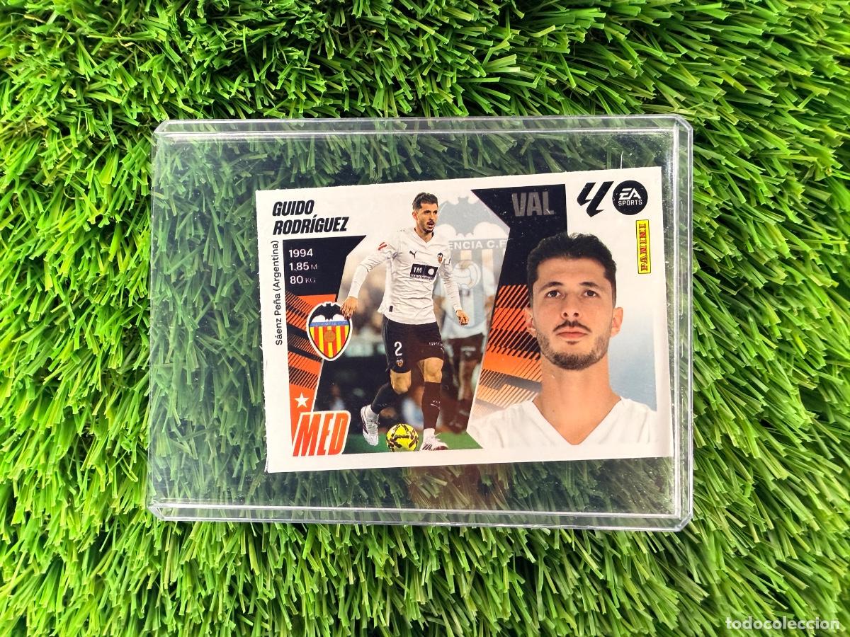 Cromos de F&uacute;tbol: N&ordm; 35 Guido Rodr&iacute;guez Mercado de Invierno Valencia CF Liga Este 25 26