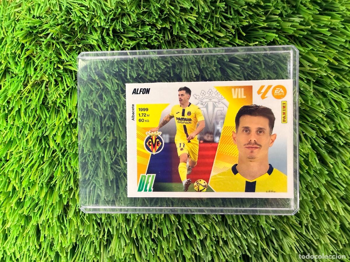 Cromos de F&uacute;tbol: N&ordm; 38 Alfon Mercado de Invierno Villarreal CF Liga Este 25 26