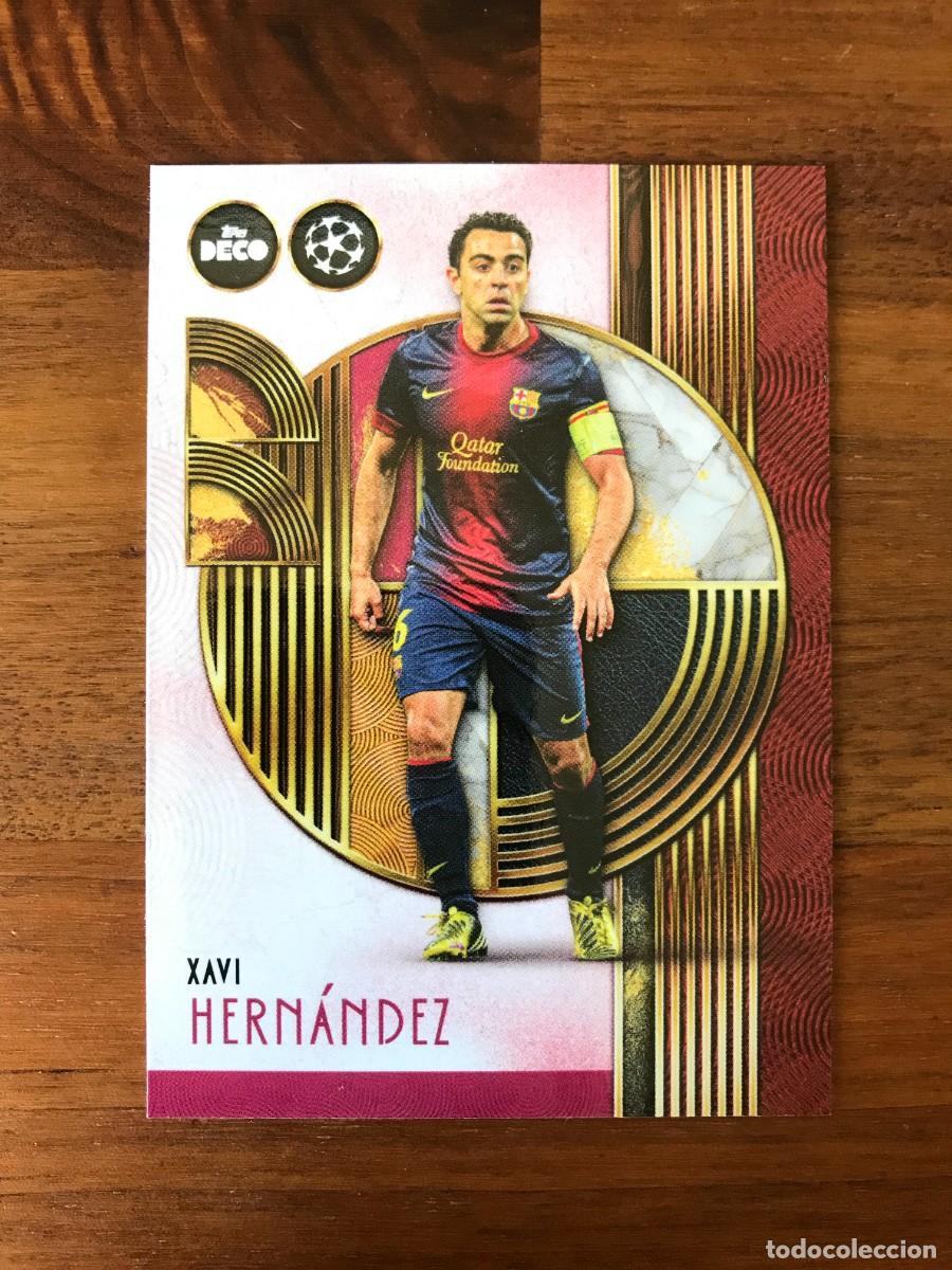 Cromos de F&uacute;tbol: XAVI HERNANDEZ - FC BARCELONA - LEGENDS - TOPPS DECO 2025 25