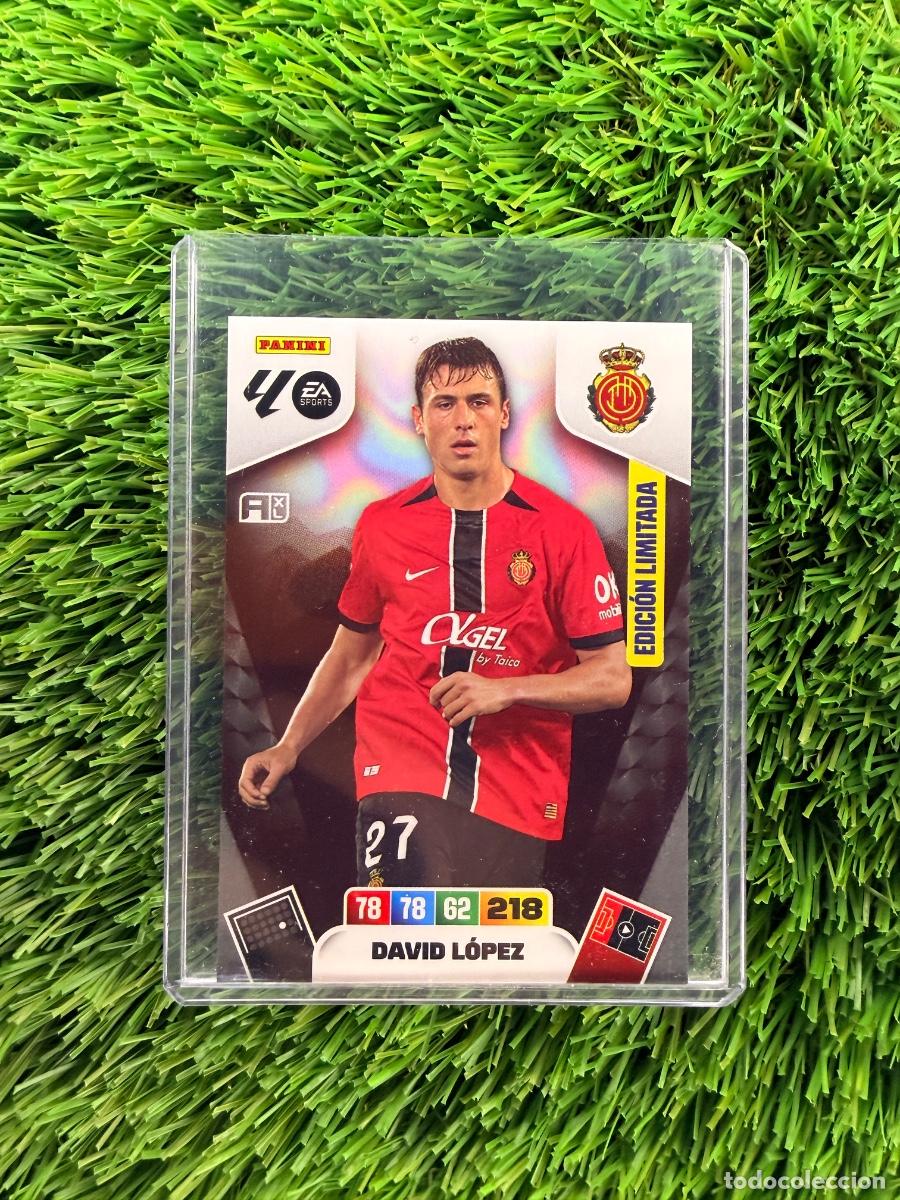 Cromos de F&uacute;tbol: David L&oacute;pez Edici&oacute;n Limitada RCD Mallorca Adrenalyn XL 25 26