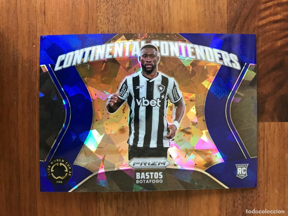 Cromos de F&uacute;tbol: BASTOS - BOTAFOGO - ICE CRACKED BLUE NUMERADA /99 - PANINI PRIZM FIFA WORLD CUP 20254 25