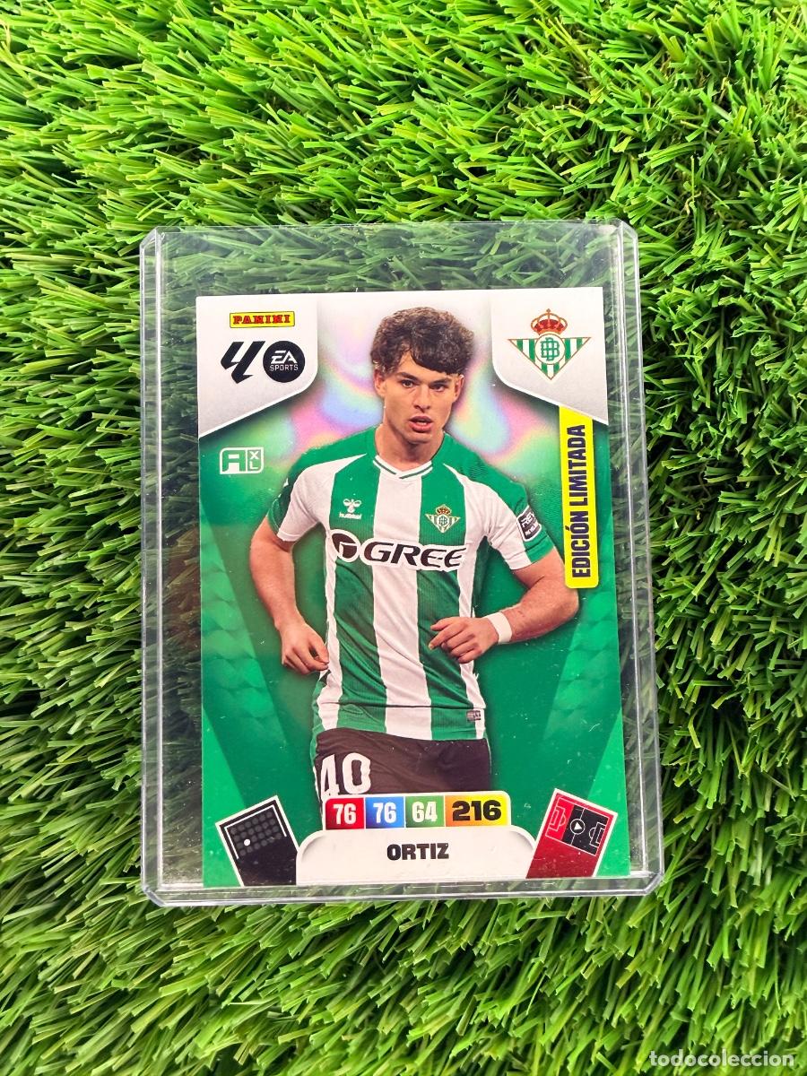 Cromos de F&uacute;tbol: Ortiz Edici&oacute;n Limitada Real Betis Adrenalyn XL 25 26