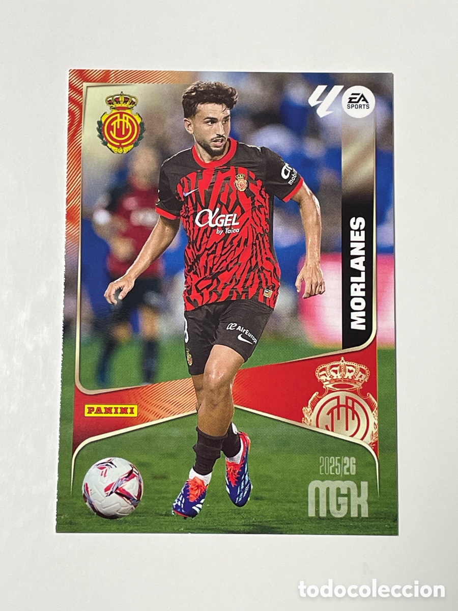 Cromos de F&uacute;tbol: Manuel Morlanes Mallorca Panini Megacracks 2025/26 #248