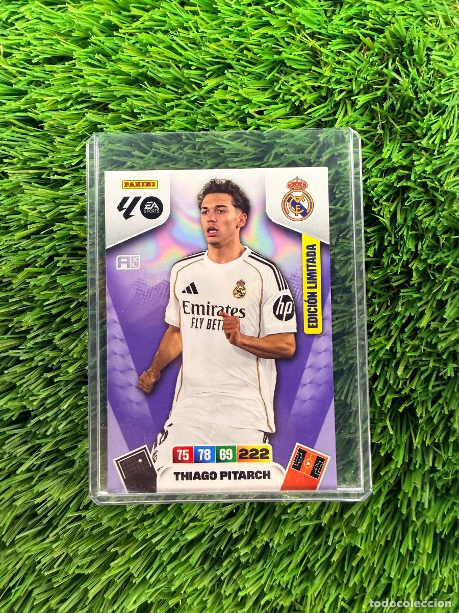 Cromos de F&uacute;tbol: Thiago Pitarch Edici&oacute;n Limitada Real Madrid CF Adrenalyn XL 25 26