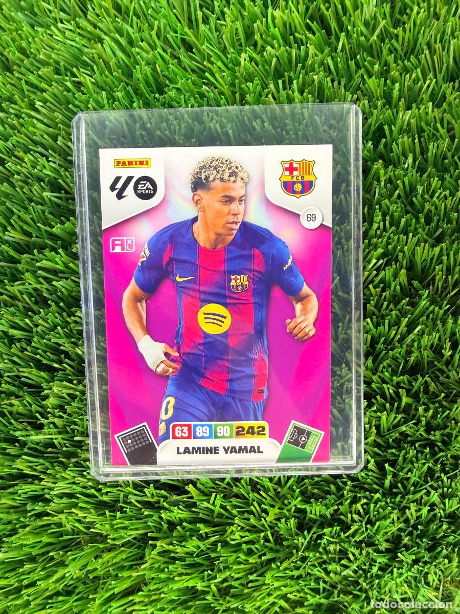 Cromos de F&uacute;tbol: N&ordm; 69 Lamine Yamal FC Barcelona Adrenalyn XL 25 26