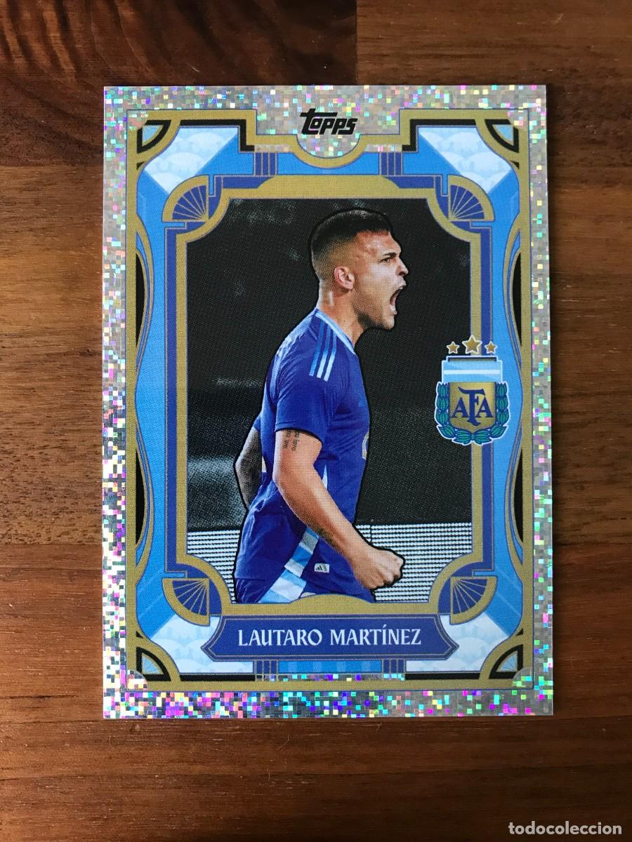 Cromos de F&uacute;tbol: LAUTARO MARTINEZ - ARGENTINA - STATIC PARALLEL - TOPPS ARGENTINA TEAM SET 2024 2025 24 25
