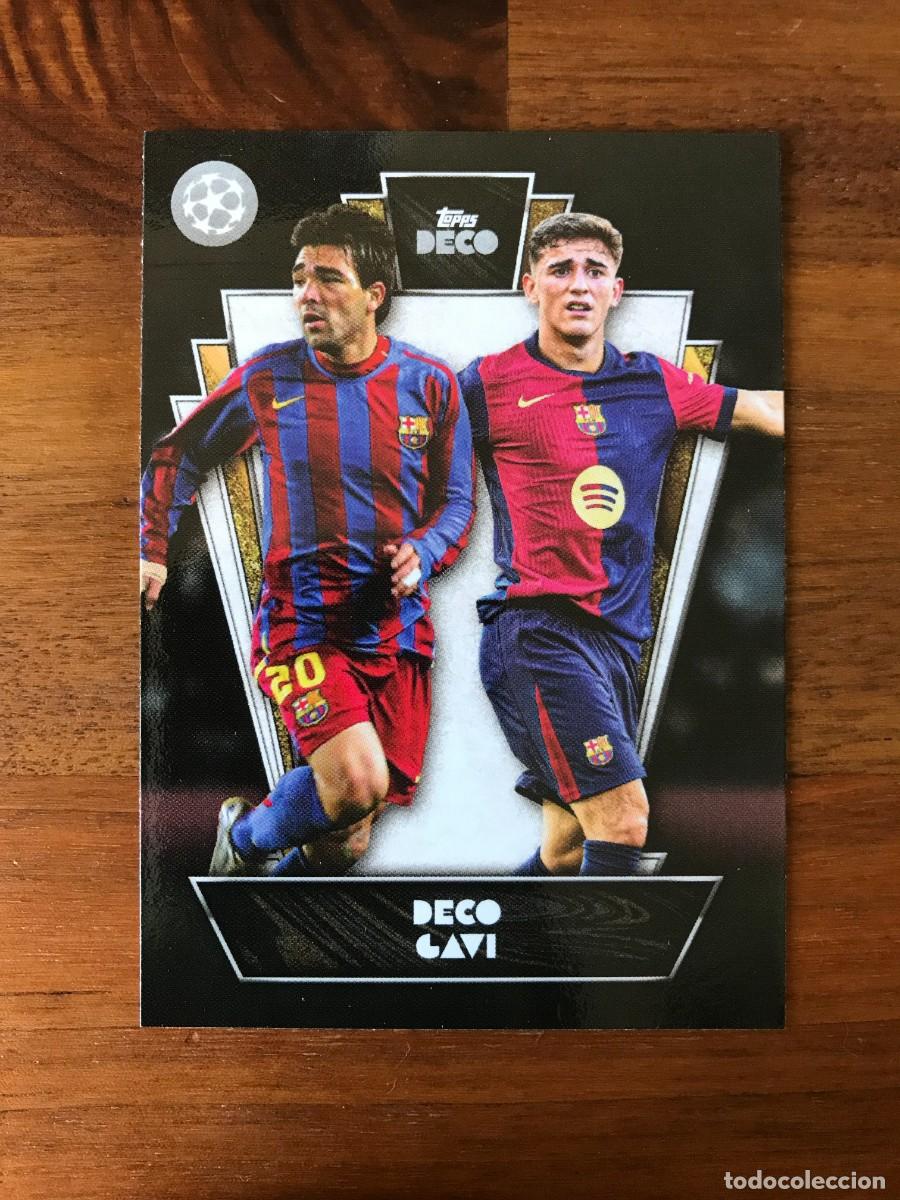 Cromos de F&uacute;tbol: DECO GAVI - FC BARCELONA BAR&Ccedil;A - TOPPS DECO 2024 2025 24 25