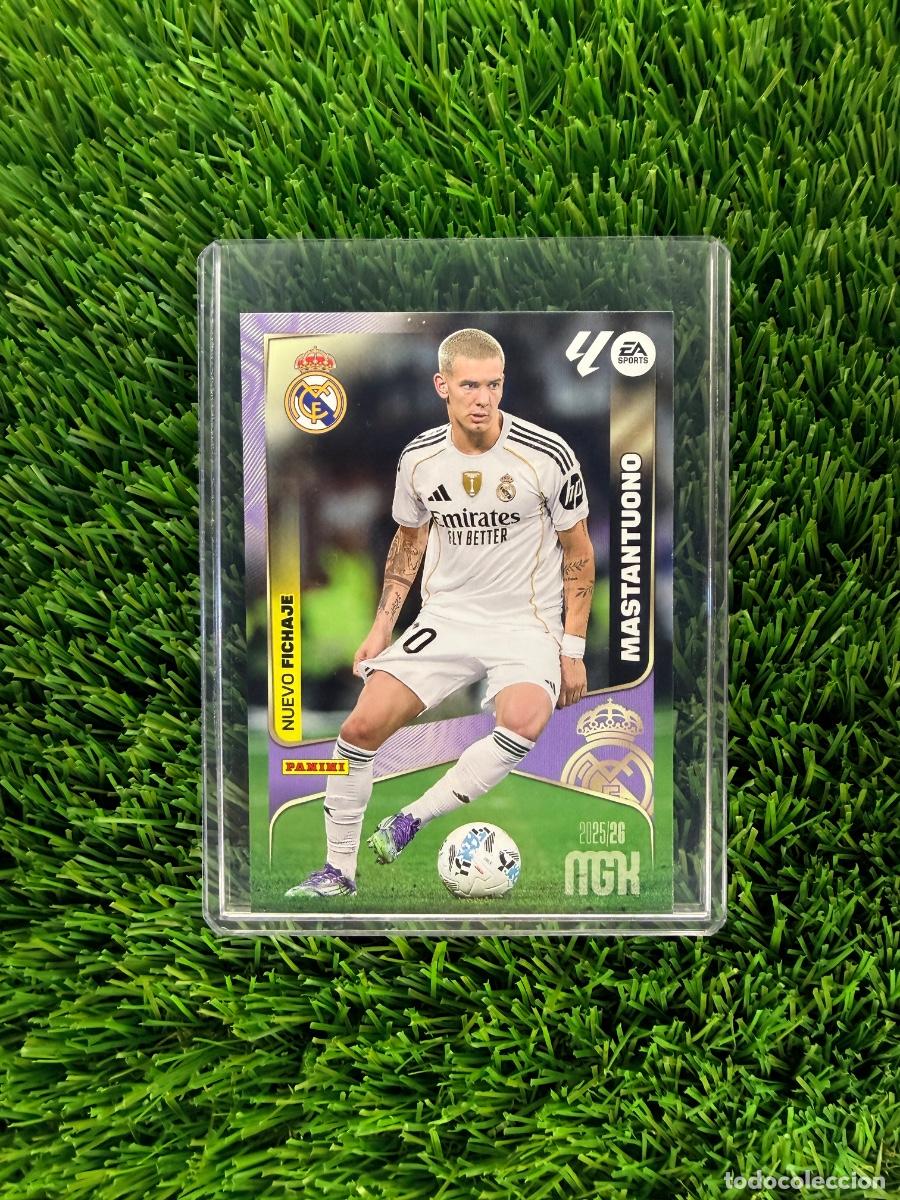 Cromos de F&uacute;tbol: N&ordm; 476 Mastantuono Nuevo Fichaje Real Madrid CF Megacracks 25 26
