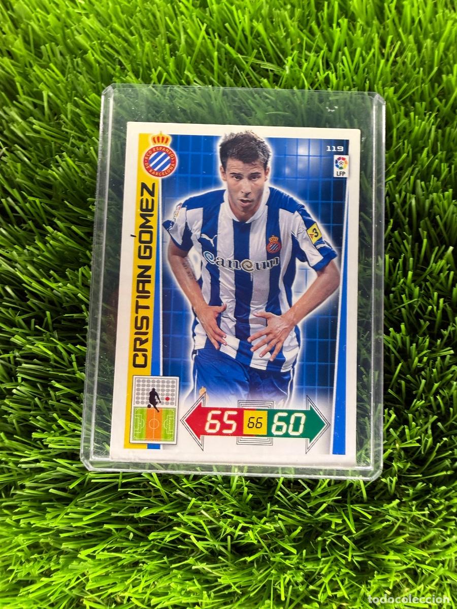 Cromos de F&uacute;tbol: N&ordm; 119 Cristian G&oacute;mez RCD Espanyol Adrenalyn XL 12 13