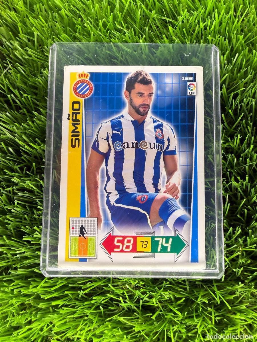 Cromos de F&uacute;tbol: N&ordm; 122 Simao RCD Espanyol Adrenalyn XL 12 13