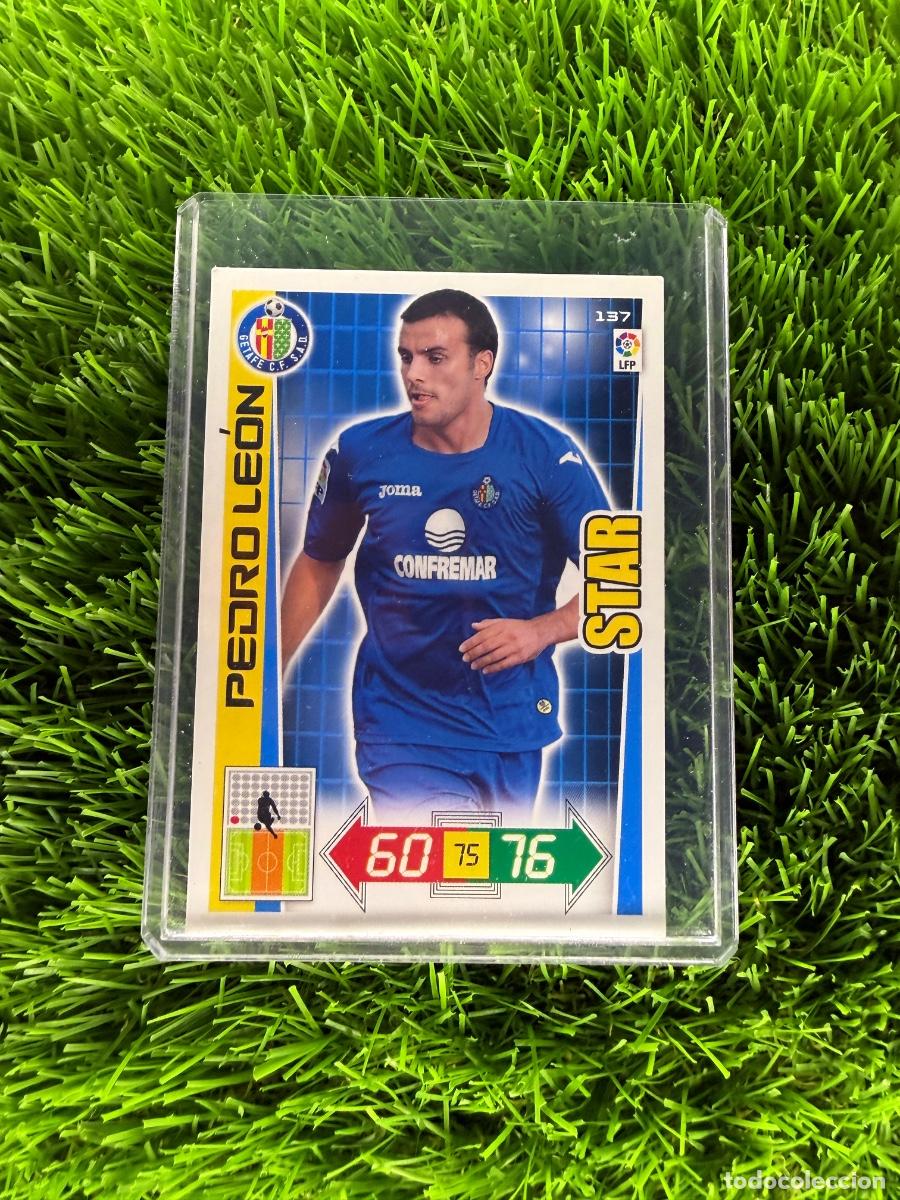 Cromos de F&uacute;tbol: N&ordm; 137 Pedro Le&oacute;n Getafe CF Adrenalyn XL 12 13