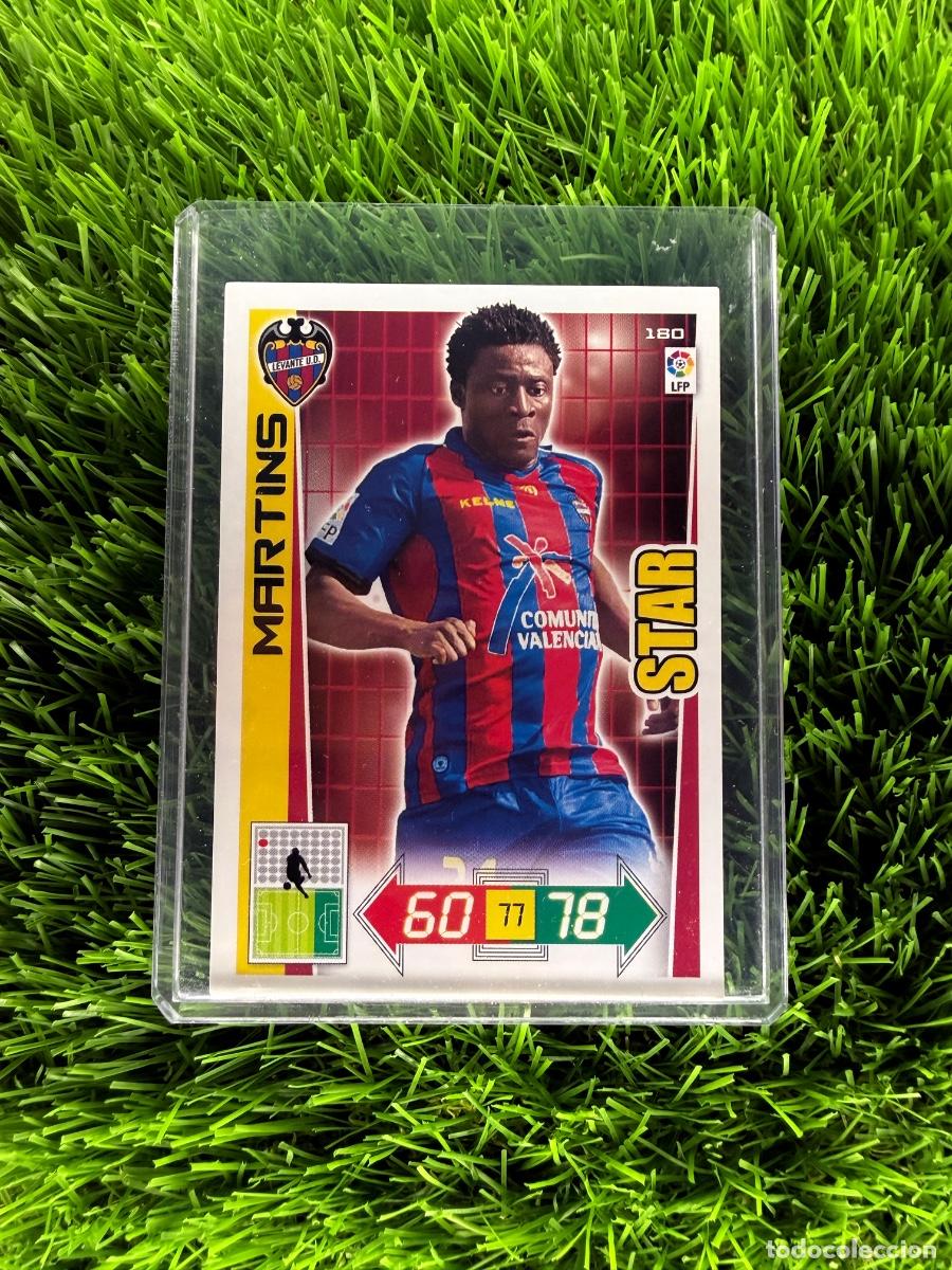 Cromos de F&uacute;tbol: N&ordm; 180 Martins Levante UD Adrenalyn XL 12 13