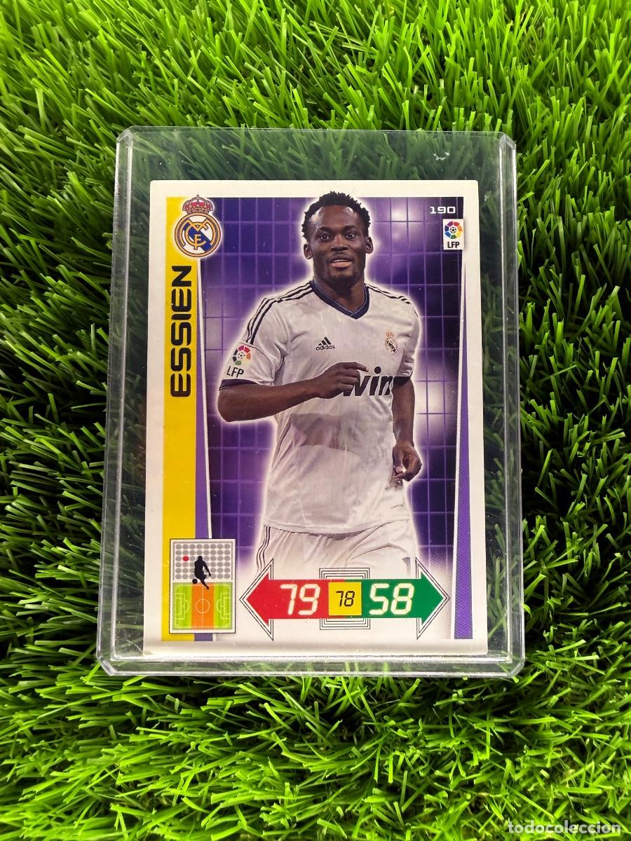 Cromos de F&uacute;tbol: N&ordm; 190 Essien Real Madrid CF Adrenalyn XL 12 13