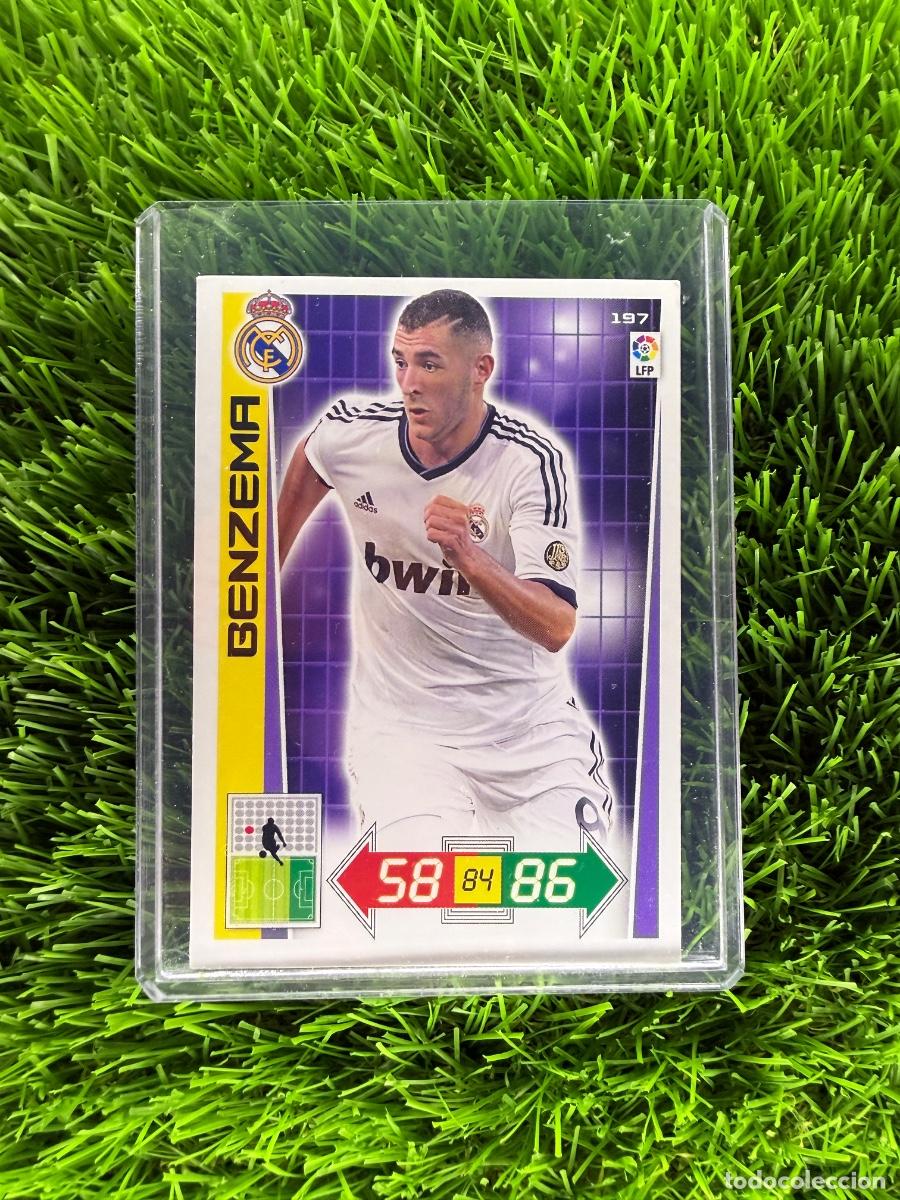 Cromos de F&uacute;tbol: N&ordm; 197 Benzema Real Madrid CF Adrenalyn XL 12 13