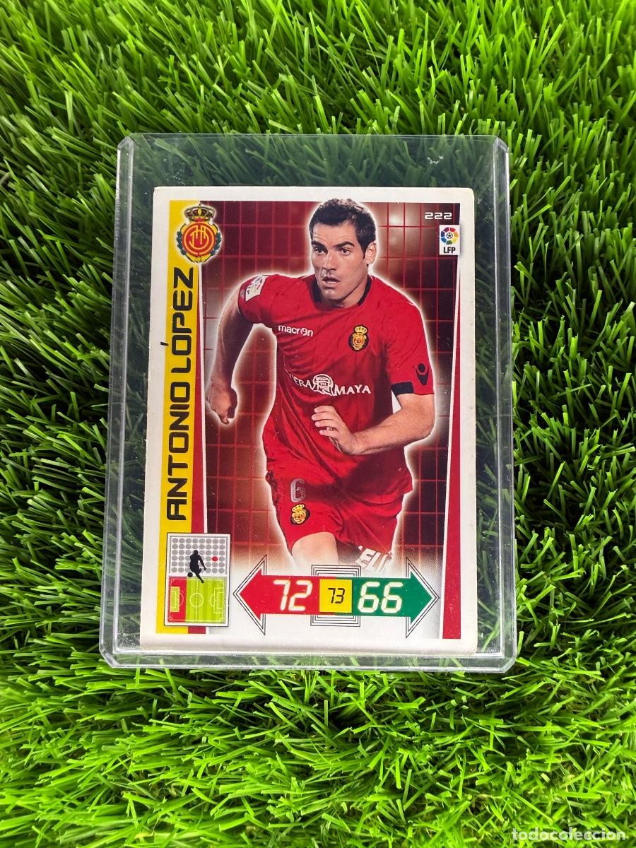 Cromos de F&uacute;tbol: N&ordm; 222 Antonio L&oacute;pez RCD Mallorca Adrenalyn XL 12 13