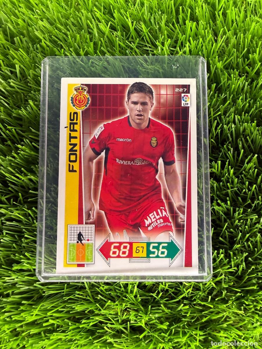 Cromos de F&uacute;tbol: N&ordm; 227 Font&aacute;s RCD Mallorca Adrenalyn XL 12 13