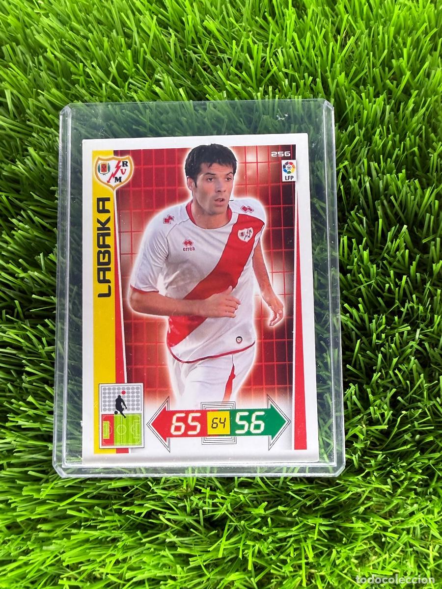 Cromos de F&uacute;tbol: N&ordm; 256 Labaka Rayo Vallecano Adrenalyn XL 12 13