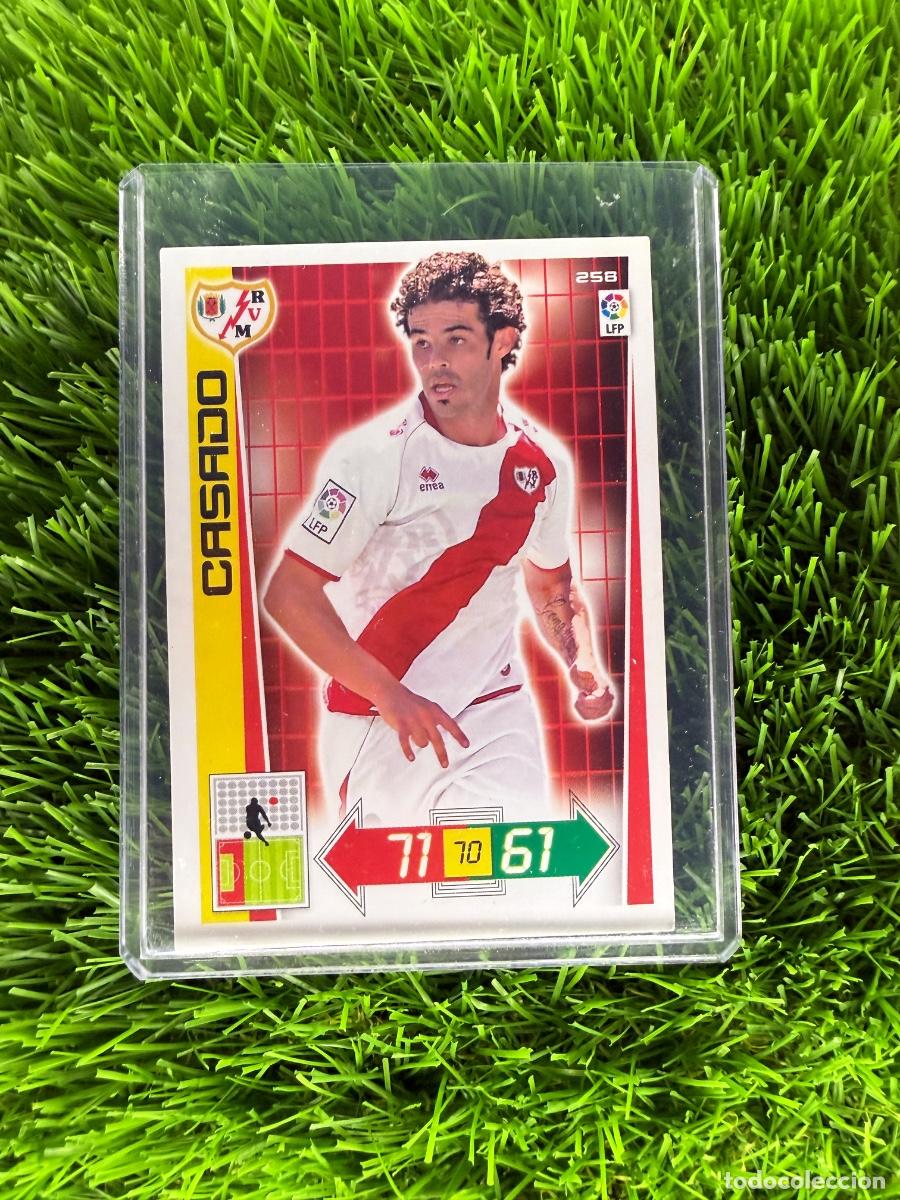 Cromos de F&uacute;tbol: N&ordm; 258 Casado Rayo Vallecano Adrenalyn XL 12 13
