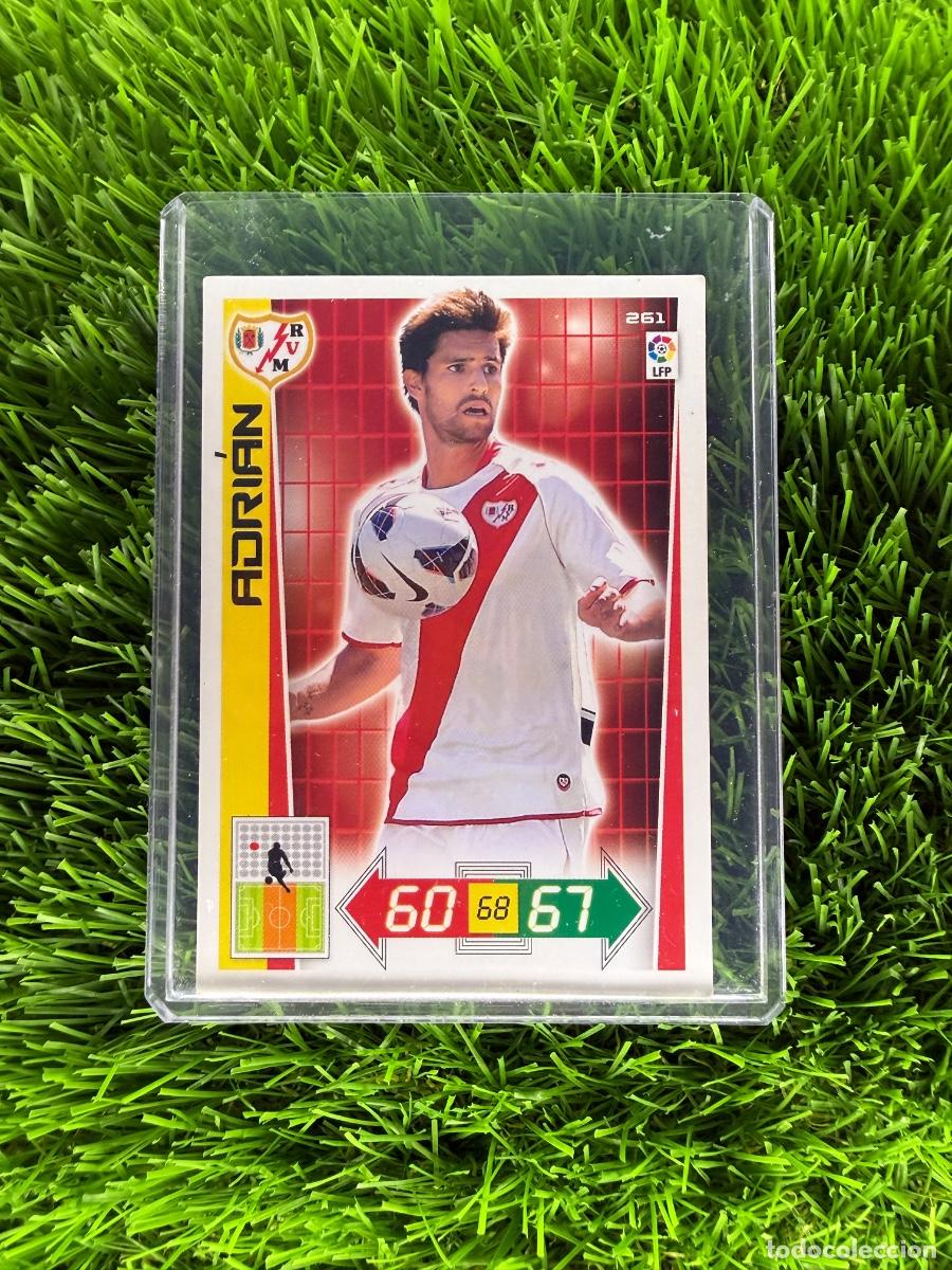Cromos de F&uacute;tbol: N&ordm; 261 Adri&aacute;n Rayo Vallecano Adrenalyn XL 12 13