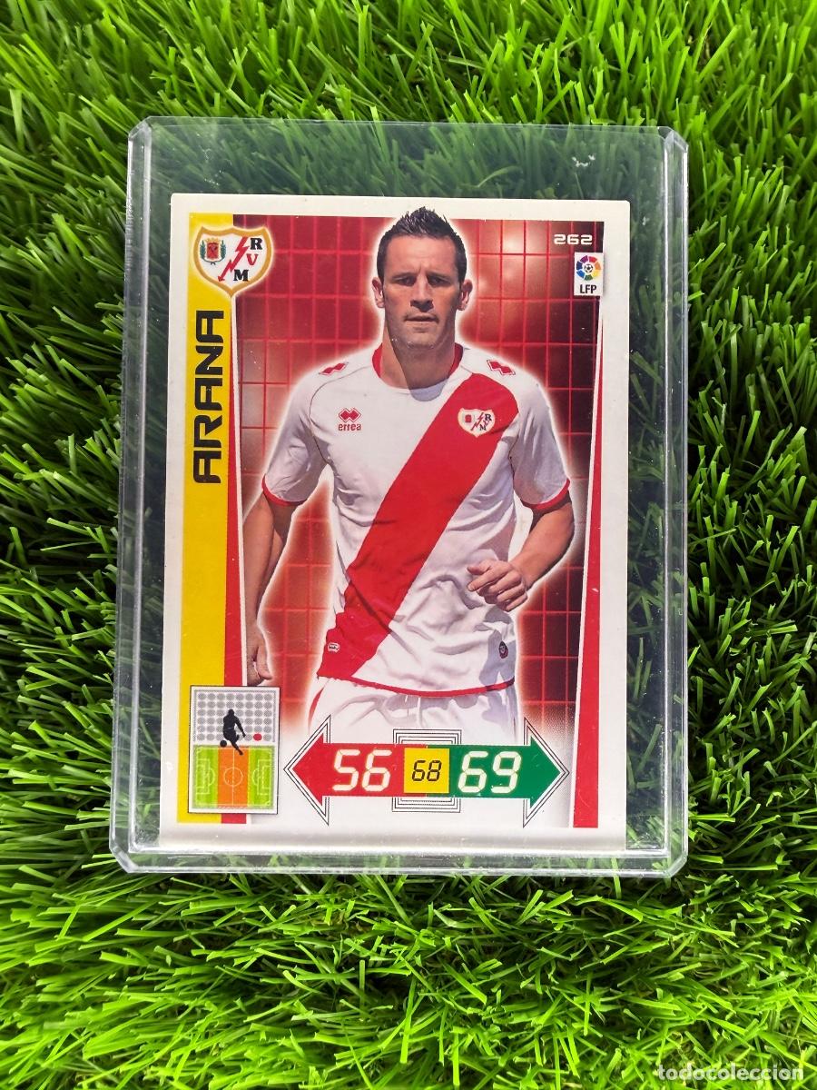 Cromos de F&uacute;tbol: N&ordm; 262 Arana Rayo Vallecano Adrenalyn XL 12 13