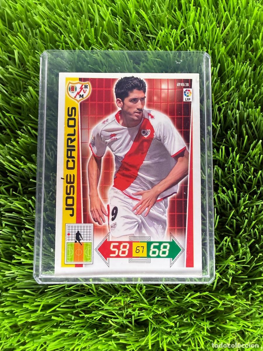 Cromos de F&uacute;tbol: N&ordm; 263 Jos&eacute; Carlos Rayo Vallecano Adrenalyn XL 12 13