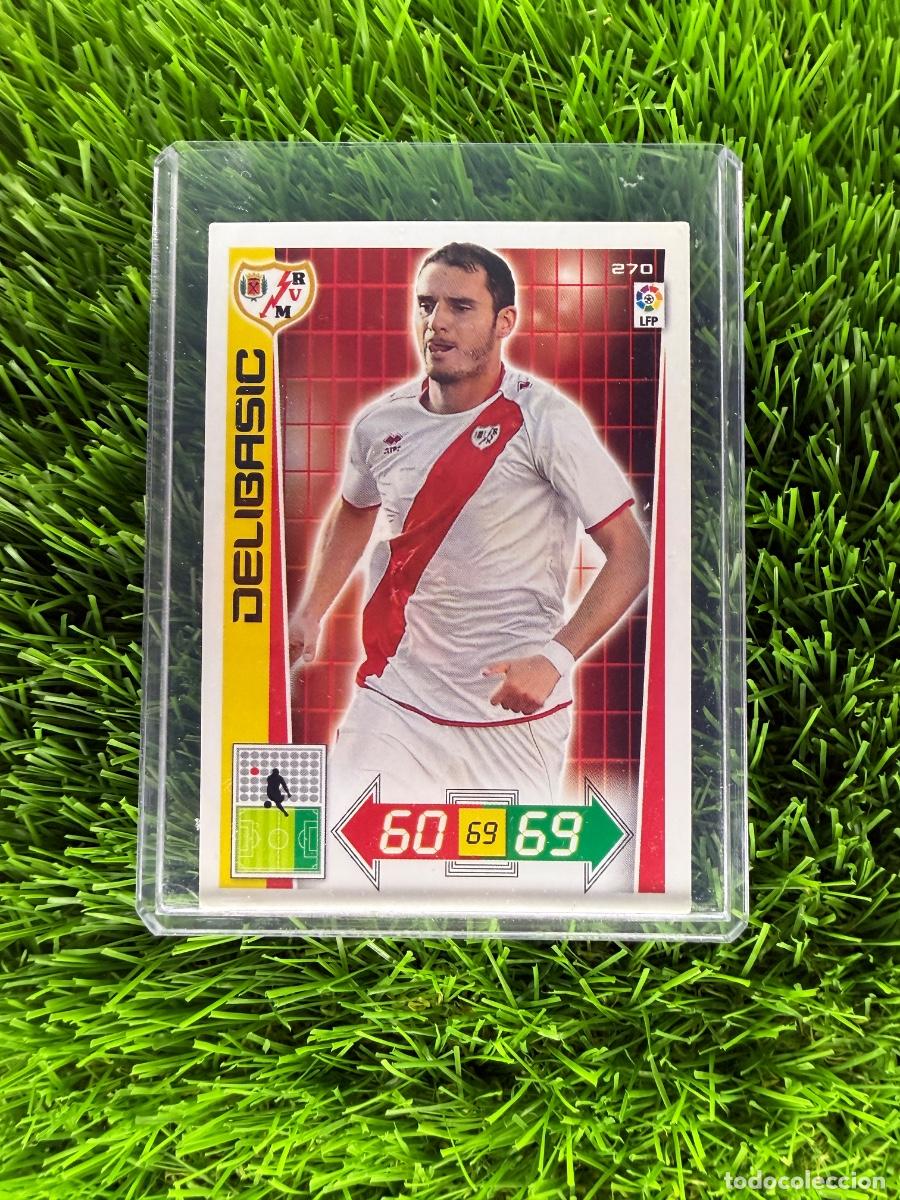 Cromos de F&uacute;tbol: N&ordm; 270 Delibasic Rayo Vallecano Adrenalyn XL 12 13