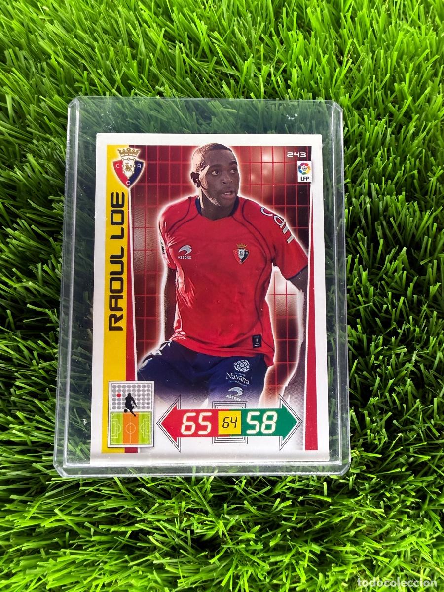 Cromos de F&uacute;tbol: N&ordm; 243 Raoul Loe CA Osasuna Adrenalyn XL 12 13