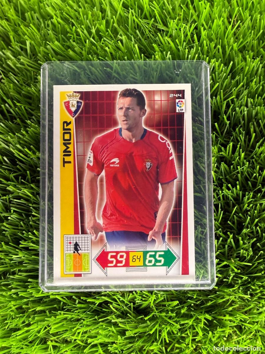Cromos de F&uacute;tbol: N&ordm; 244 Timor CA Osasuna Adrenalyn XL 12 13