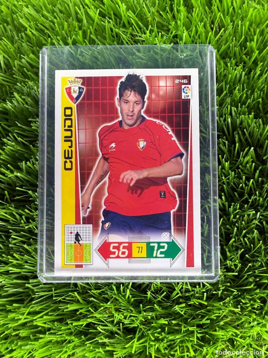 Cromos de F&uacute;tbol: N&ordm; 246 Cejudo CA Osasuna Adrenalyn XL 12 13
