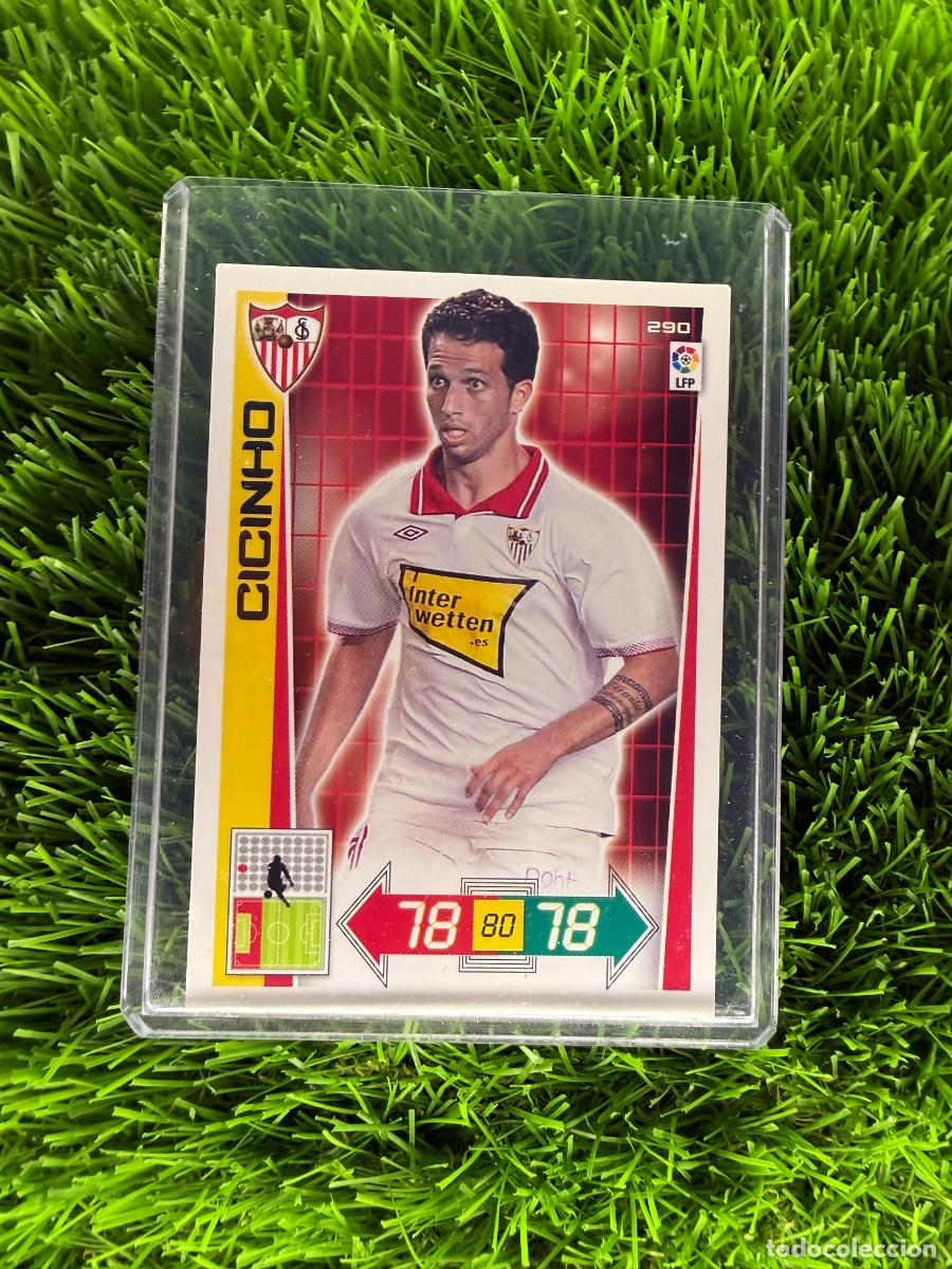 Cromos de F&uacute;tbol: N&ordm; 290 Cicinho Sevilla FC Adrenalyn XL 12 13