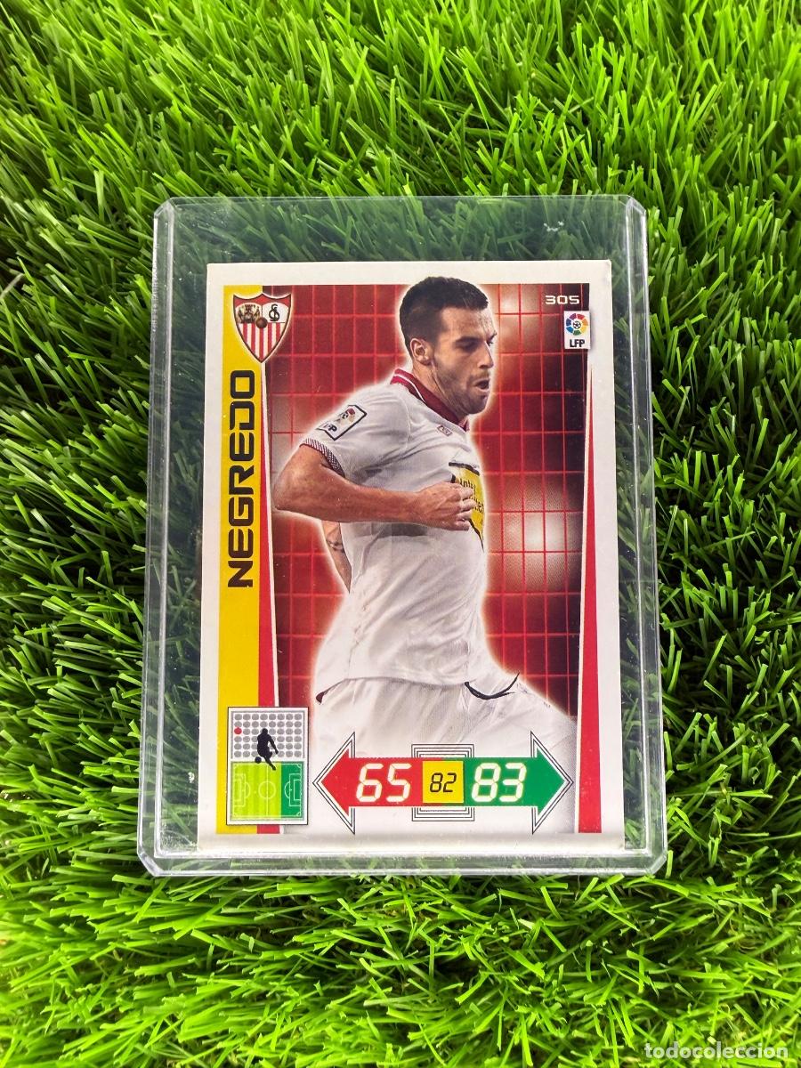 Cromos de F&uacute;tbol: N&ordm; 305 Negredo Sevilla FC Adrenalyn XL 12 13