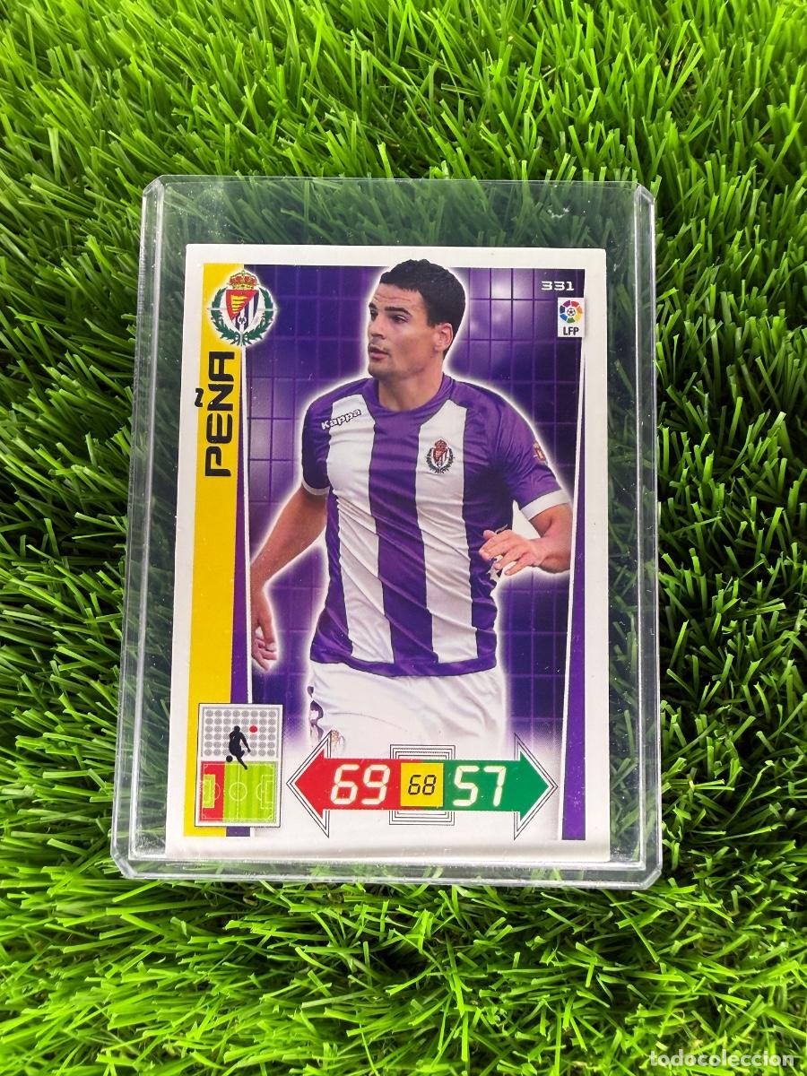 Cromos de F&uacute;tbol: N&ordm; 331 Pe&ntilde;a R Valladolid CF Adrenalyn XL 12 13