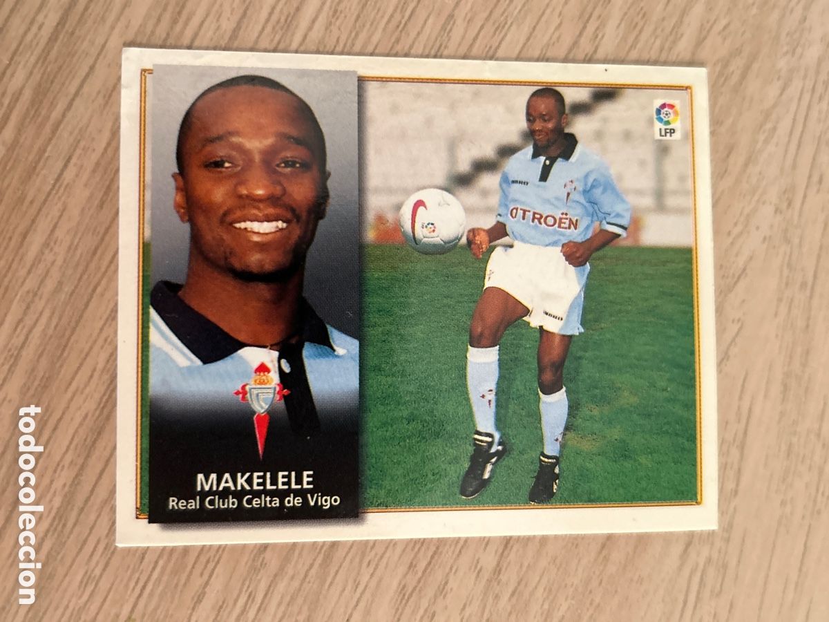 Cromos de F&uacute;tbol: MAKELELE CELTA COLOCA LIGA ESTE 1998 1999 98 99 NUNCA PEGADO SIN PEGAR