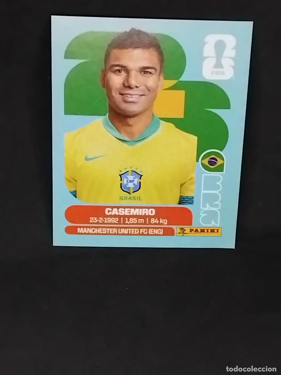 Cromos de F&uacute;tbol: CASEMIRO BRA 10 - BRASIL - PANINI FIFA WORLD CUP 2026 - MUNDIAL 2026 STICKER WORLD CUP 266