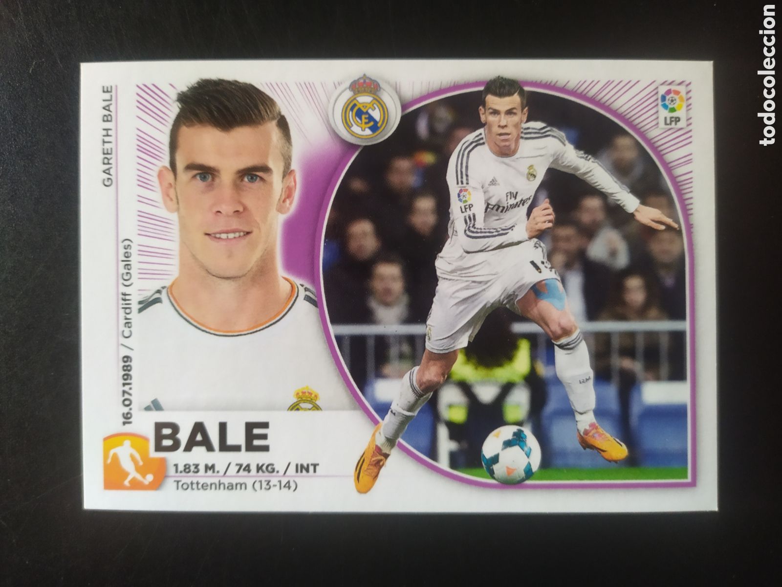 Cromos de F&uacute;tbol: Liga este 2014 2015 14 15 panini Bale n&deg; 13 Real Madrid