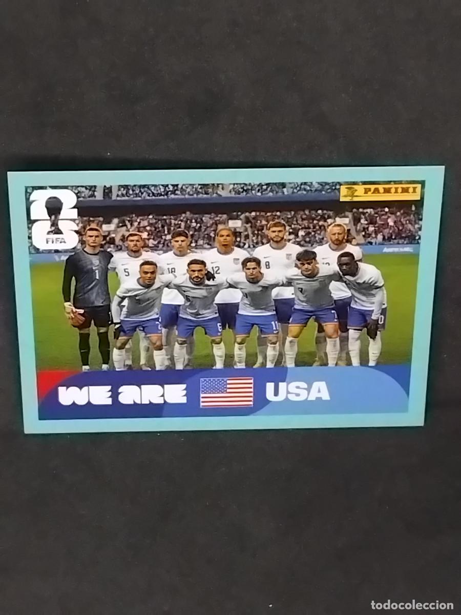 Cromos de F&uacute;tbol: WE ARE USA - USA 13 - SELECCI&Oacute;N - PANINI FIFA WORLD CUP 2026 - MUNDIAL 2026 STICKER WORLD CUP 26